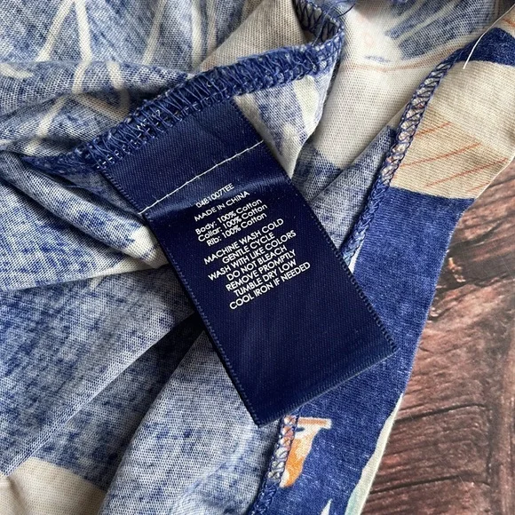 RALPH LAUREN | Sailboats print cotton tank - Picture 5 of 7